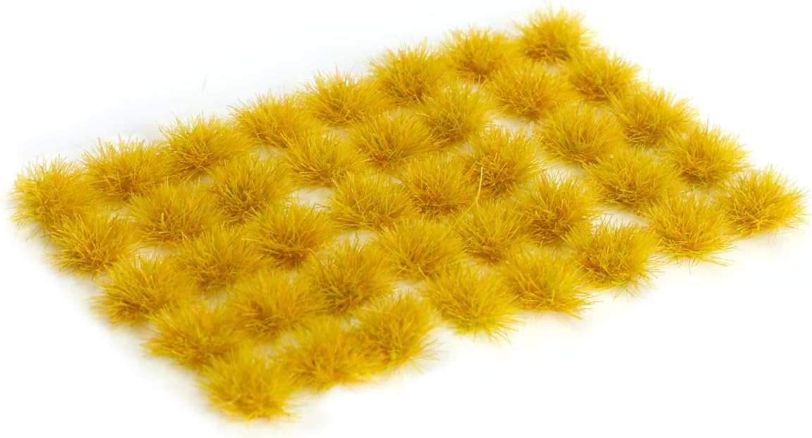 Jucoci Static Miniature Grass Tufts (Bluish Yellow)