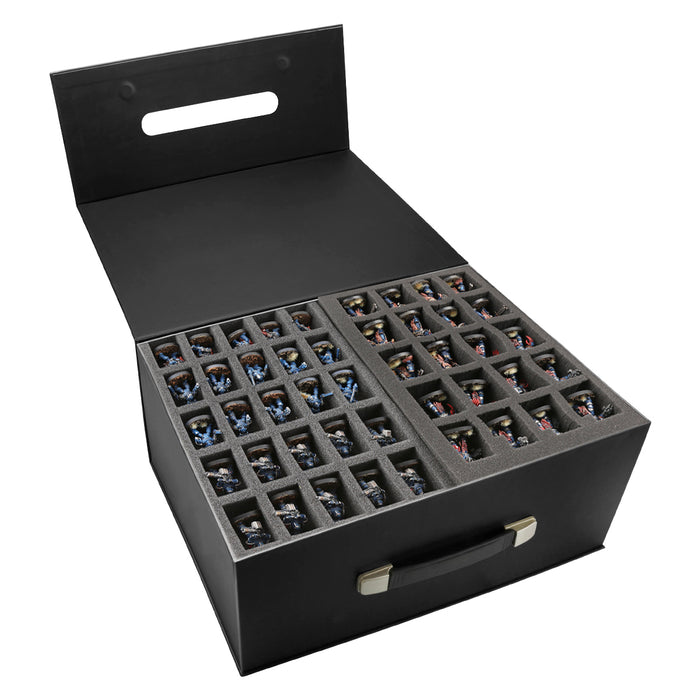 Jucoci Foam Miniatures Storage Case PRS1 for Wargame (Compatible with Infantry)