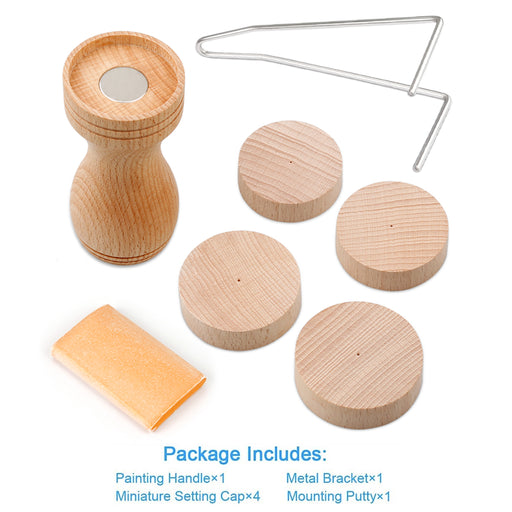 Includes 4 pcs of miniature setting cap, easy to switch.