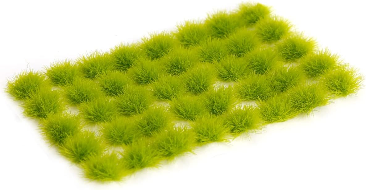 Jucoci Static Miniature Grass Tufts (Spring Green)