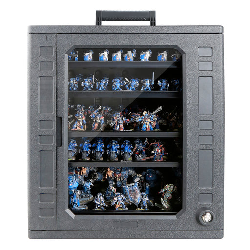Jucoci Miniatures Storage Case with light can store, transport and protect your miniatures
