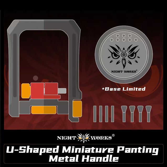 U-Shaped Miniature Panting Metal Handle