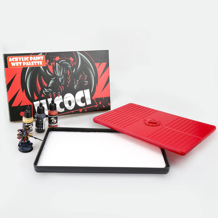 Include 2*wet palette foam+100*wet palette paper+1*palette cover.