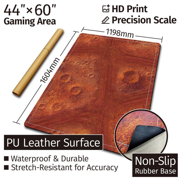 Jucoci Tabletop Wargaming Battlemat 44'' x 60'' (Mars)