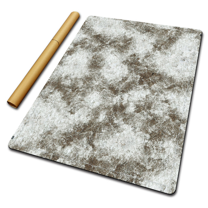 Jucoci Tabletop Wargaming Battlemat 44'' x 60'' (Patchy Snow)