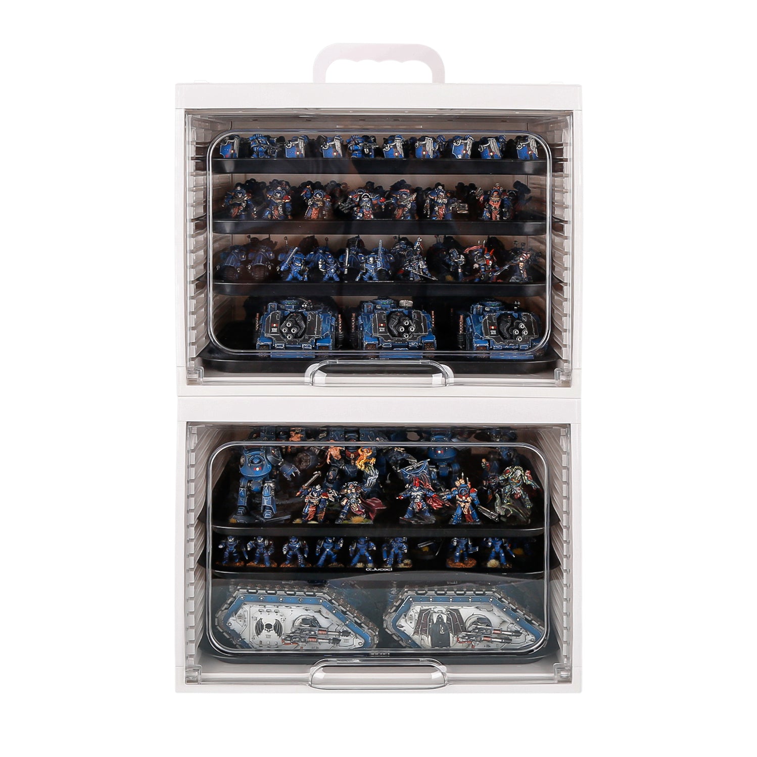 Jucoci Battlezone Creation Kit: Set Terreno Da 18 Pezzi Per WH40K, Pre-dipinto E Facile Da Montare, Per Giochi 2000pt (Bianco) - 2