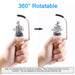 360° Rotatable miniature setting cap allow you to adjust your painting position easily.