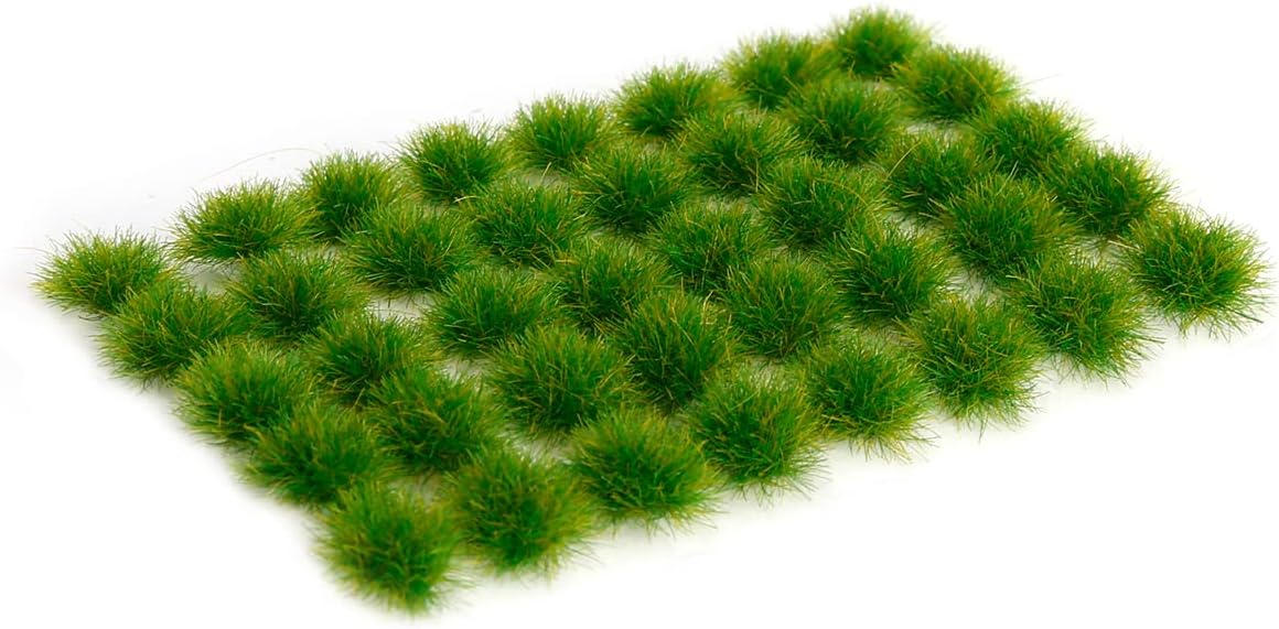 Jucoci 5mm Static Miniature Grass Tufts Model Grass (wild Green)