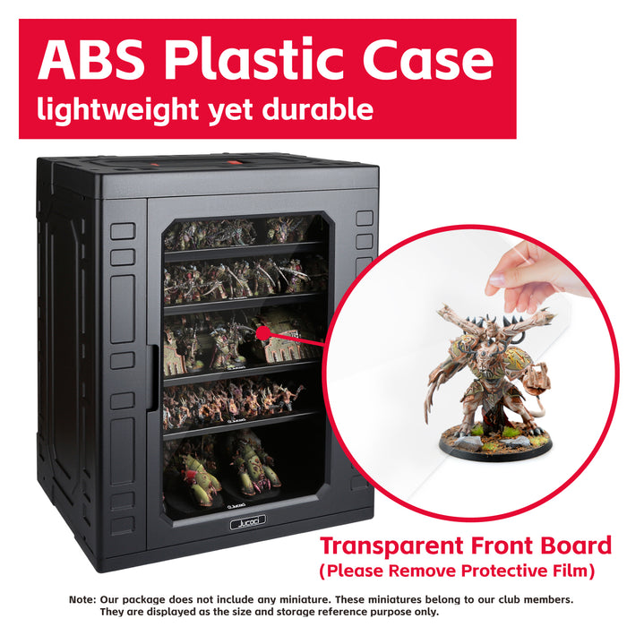 Jucoci ABS Larger Size Miniatures Transport Storage Case