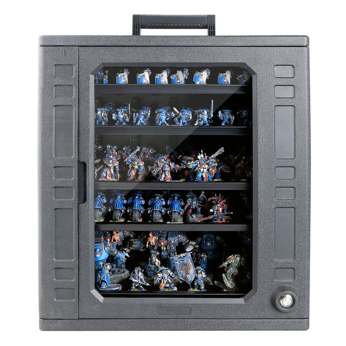 Jucoci Miniatures Storage Case with light can store, transport and protect your miniatures