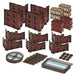 WH40K WTC Tabletop Wargame Terrain Set - 9pcs Red Battlezone Creation Kit 