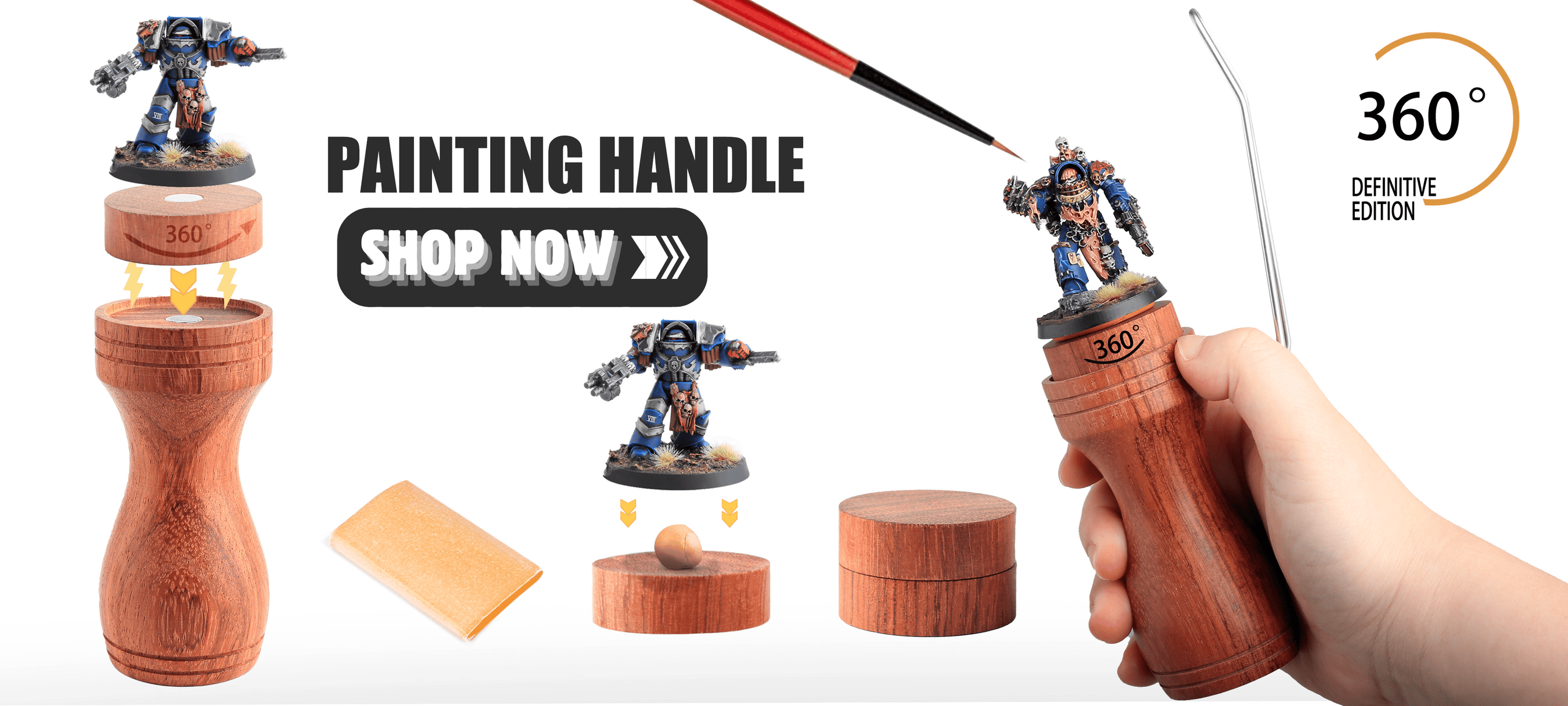 Jucoci | Miniatures Storage Case | Terrain & Painting Handle