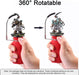 360° Rotatable miniature setting cap allow you to adjust your painting position easily.