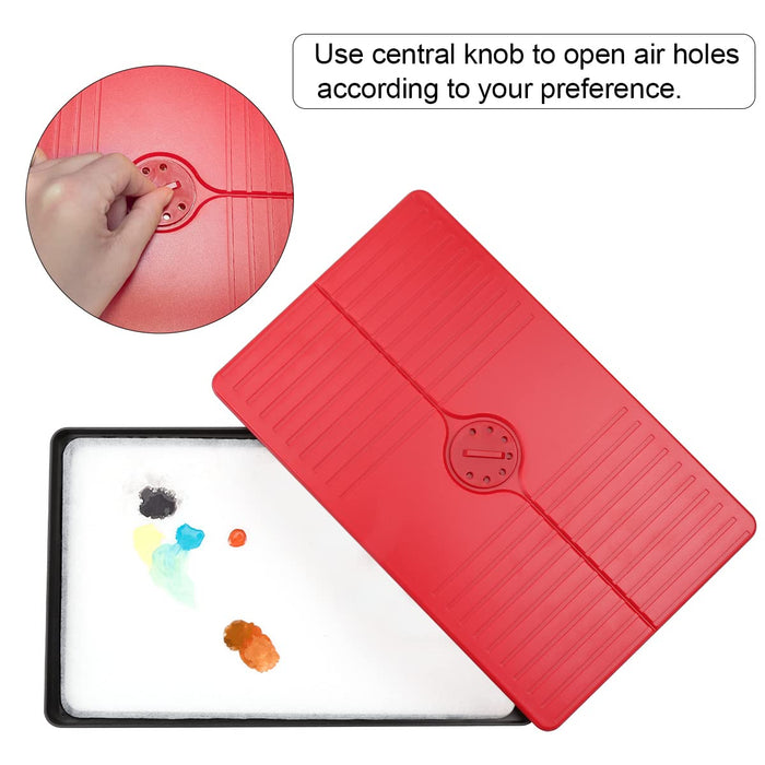 Use central knob to open air holes according to your preference.