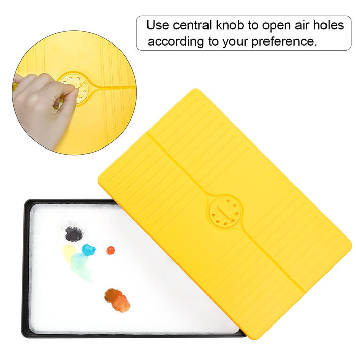 Use central knob to open air holes according to your preference.